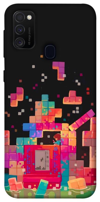 Чохол itsPrint Tetris для Samsung Galaxy M30s / M21, ігри, купити оптом з доставкою