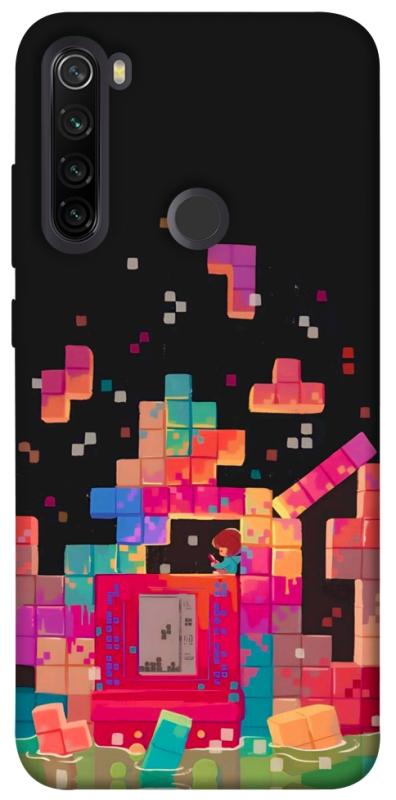Чохол itsPrint Tetris для Xiaomi Redmi Note 8T, ігри, купити оптом з доставкою