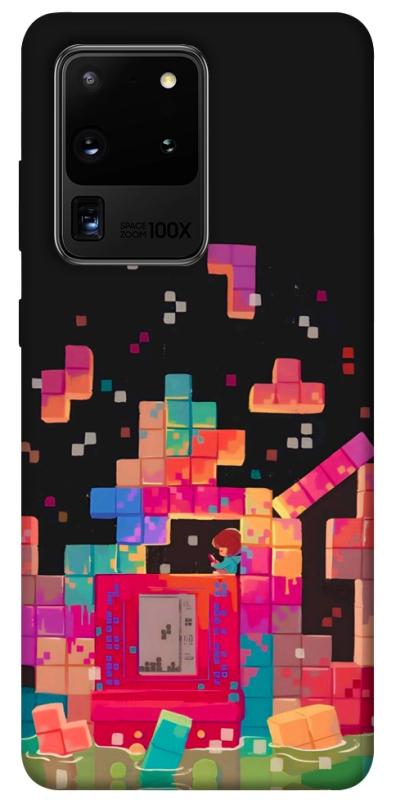 Чохол itsPrint Tetris для Samsung Galaxy S20 Ultra, ігри, купити оптом з доставкою