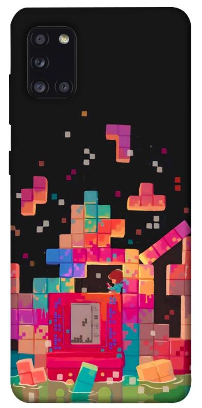 Чохол itsPrint Tetris для Samsung Galaxy A31, ігри, купити оптом з доставкою