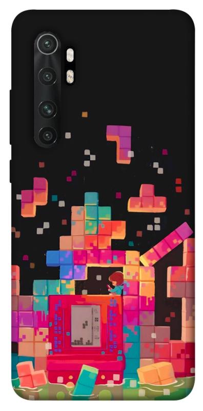 Чохол itsPrint Tetris для Xiaomi Mi Note 10 Lite, ігри, купити оптом з доставкою