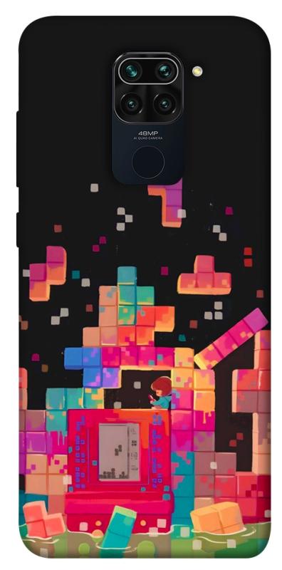 Чохол itsPrint Tetris для Xiaomi Redmi Note 9 / Redmi 10X, ігри, купити оптом з доставкою