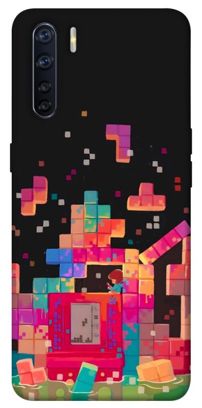 Чохол itsPrint Tetris для Oppo A91, ігри, купити оптом з доставкою
