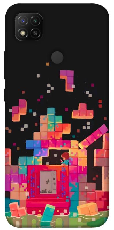 Чохол itsPrint Tetris для Xiaomi Redmi 9C, ігри, купити оптом з доставкою
