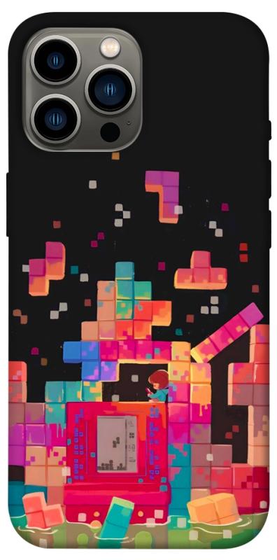 Чохол itsPrint Tetris для Apple iPhone 12 Pro Max (6.7"), ігри, купити оптом з доставкою