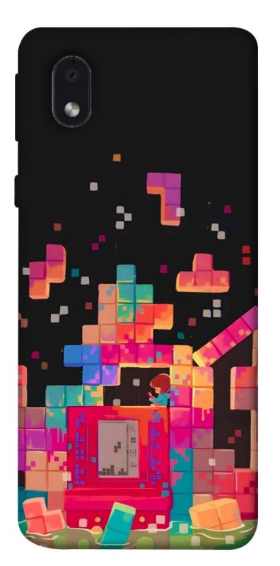 Чохол itsPrint Tetris для Samsung Galaxy M01 Core / A01 Core, ігри, купити оптом з доставкою