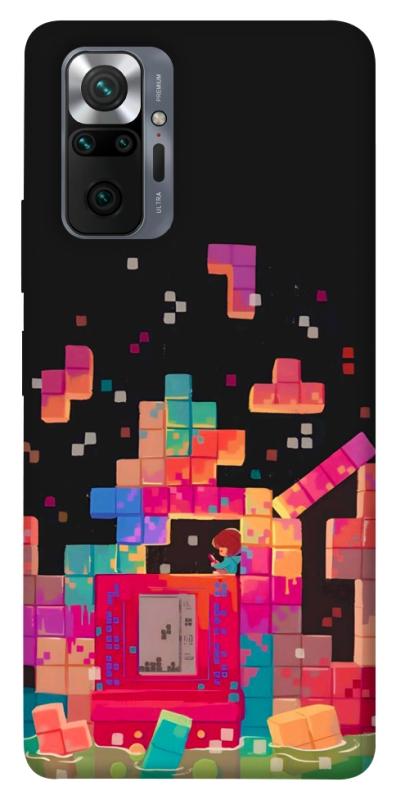 Чехол itsPrint Tetris для Xiaomi Redmi Note 10 Pro, игры, купить оптом с доставкой