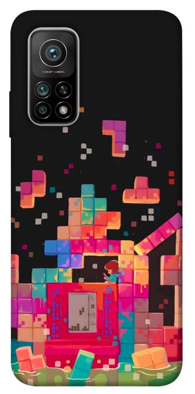 Чохол itsPrint Tetris для Xiaomi Mi 10T, ігри, купити оптом з доставкою