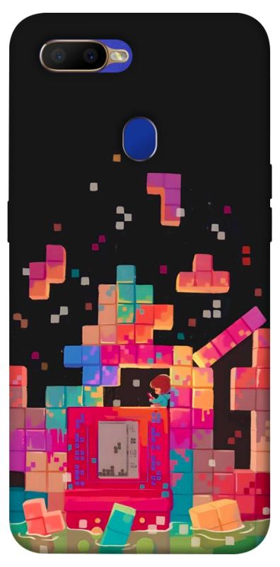 Чохол itsPrint Tetris для Oppo A5s / Oppo A12, ігри, купити оптом з доставкою