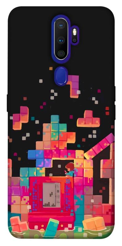 Чохол itsPrint Tetris для Oppo A5 (2020) / Oppo A9 (2020), ігри, купити оптом з доставкою
