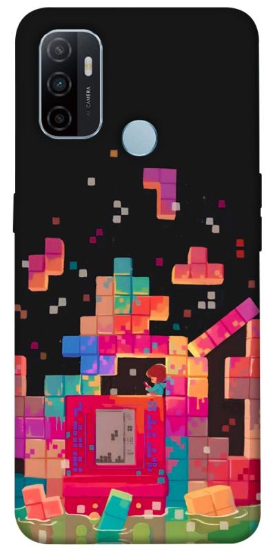 Чохол itsPrint Tetris для Oppo A53 / A32 / A33, ігри, купити оптом з доставкою