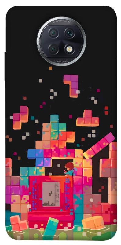 Чохол itsPrint Tetris для Xiaomi Redmi Note 9 5G / Note 9T, ігри, купити оптом з доставкою