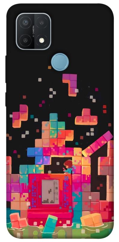 Чохол itsPrint Tetris для Oppo A15s / A15, ігри, купити оптом з доставкою