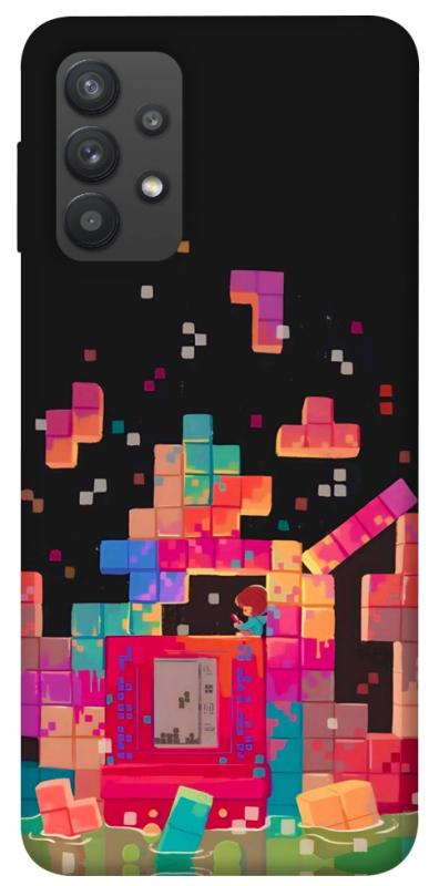Чохол itsPrint Tetris для Samsung Galaxy A32 (A325F) 4G, ігри, купити оптом з доставкою