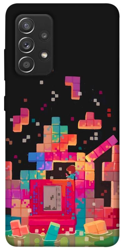 Чохол itsPrint Tetris для Samsung Galaxy A52 4G / A52 5G, ігри, купити оптом з доставкою