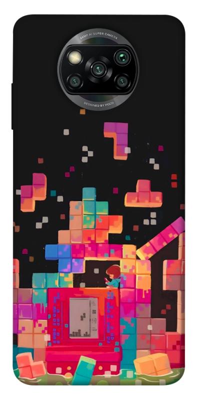 Чохол itsPrint Tetris для Xiaomi Poco X3 NFC / Poco X3 Pro, ігри, купити оптом з доставкою