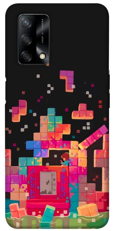 Чохол itsPrint Tetris для Oppo A74 4G, ігри, купити оптом з доставкою
