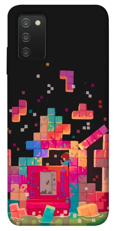 Чохол itsPrint Tetris для Samsung Galaxy A03s, ігри, купити оптом з доставкою