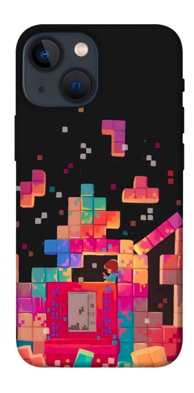 Чохол itsPrint Tetris для Apple iPhone 13 mini (5.4"), ігри, купити оптом з доставкою