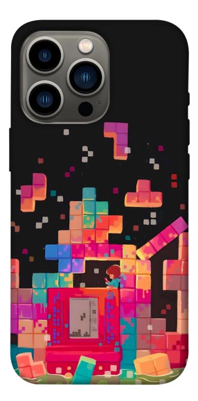 Чохол itsPrint Tetris для Apple iPhone 13 Pro (6.1"), ігри, купити оптом з доставкою
