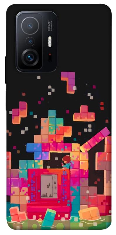 Чохол itsPrint Tetris для Xiaomi 11T / 11T Pro, ігри, купити оптом з доставкою