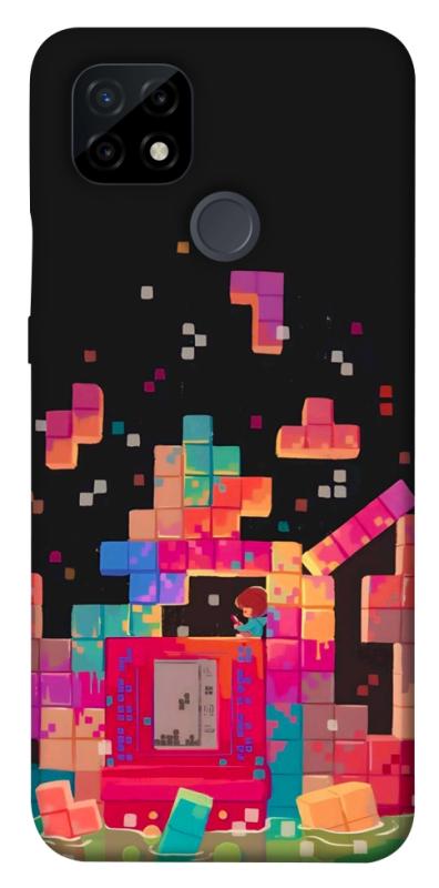 Чохол itsPrint Tetris для Realme C21, ігри, купити оптом з доставкою