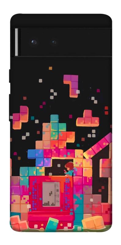 Чохол itsPrint Tetris для Google Pixel 6, ігри, купити оптом з доставкою