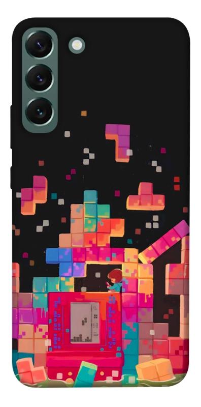 Чохол itsPrint Tetris для Samsung Galaxy S22+, ігри, купити оптом з доставкою