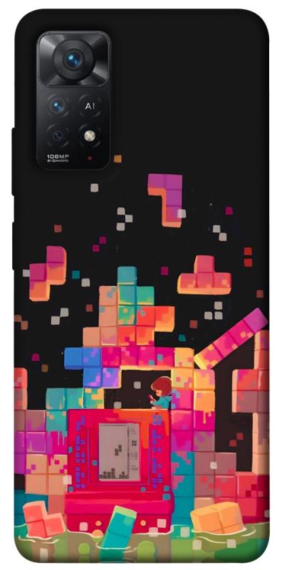 Чохол itsPrint Tetris для Xiaomi Redmi Note 11 Pro 4G/5G, ігри, купити оптом з доставкою