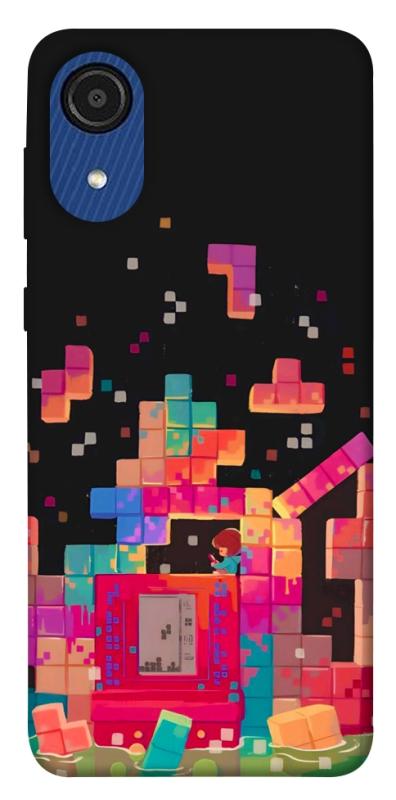 Чохол itsPrint Tetris для Samsung Galaxy A03 Core, ігри, купити оптом з доставкою
