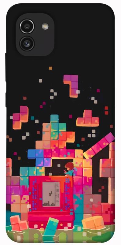 Чохол itsPrint Tetris для Samsung Galaxy A03, ігри, купити оптом з доставкою