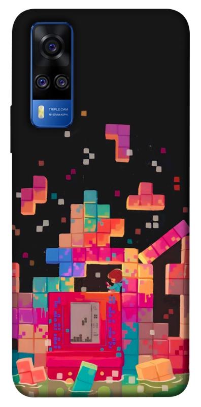 Чохол itsPrint Tetris для Vivo Y51a, ігри, купити оптом з доставкою