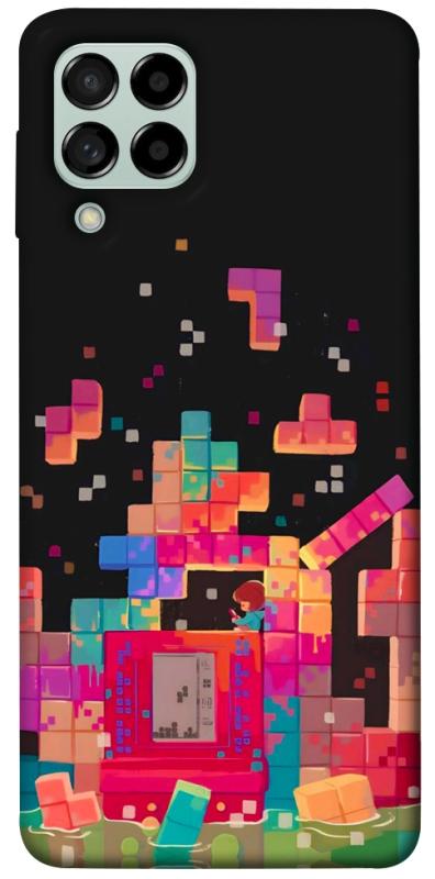 Чохол itsPrint Tetris для Samsung Galaxy M53 5G, ігри, купити оптом з доставкою
