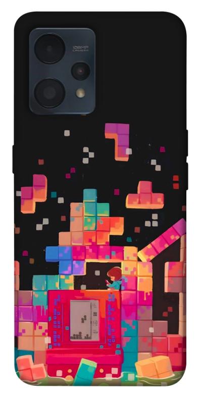 Чохол itsPrint Tetris для Realme 9 4G / 9 Pro+, ігри, купити оптом з доставкою