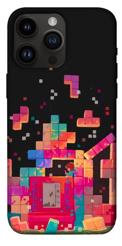 Чохол itsPrint Tetris для Apple iPhone 14 Pro Max (6.7"), ігри, купити оптом з доставкою
