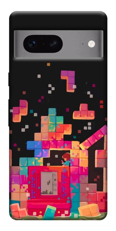 Чехол itsPrint Tetris для Google Pixel 7, игры, купить оптом с доставкой