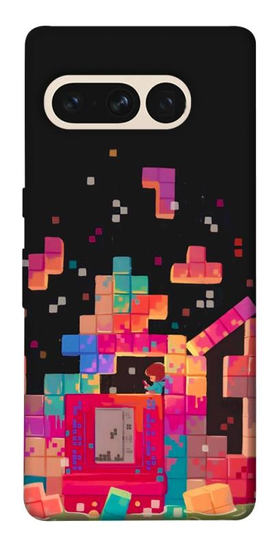 Чохол itsPrint Tetris для Google Pixel 7 Pro, ігри, купити оптом з доставкою
