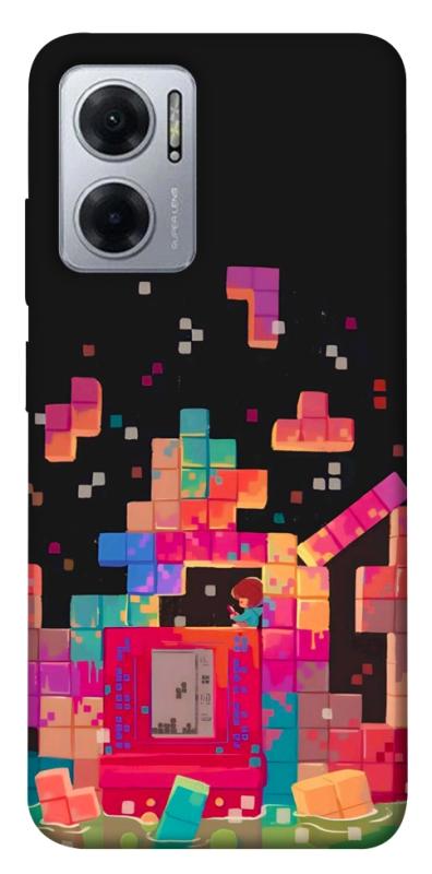 Чохол itsPrint Tetris для Xiaomi Redmi Note 11E, ігри, купити оптом з доставкою