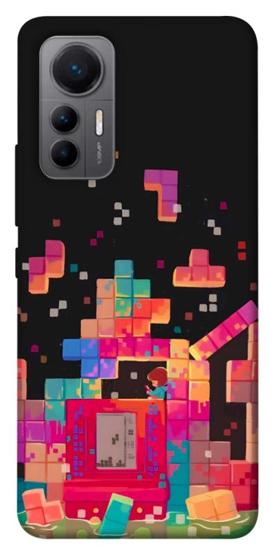 Чехол itsPrint Tetris для Xiaomi 12 Lite, игры, купить оптом с доставкой