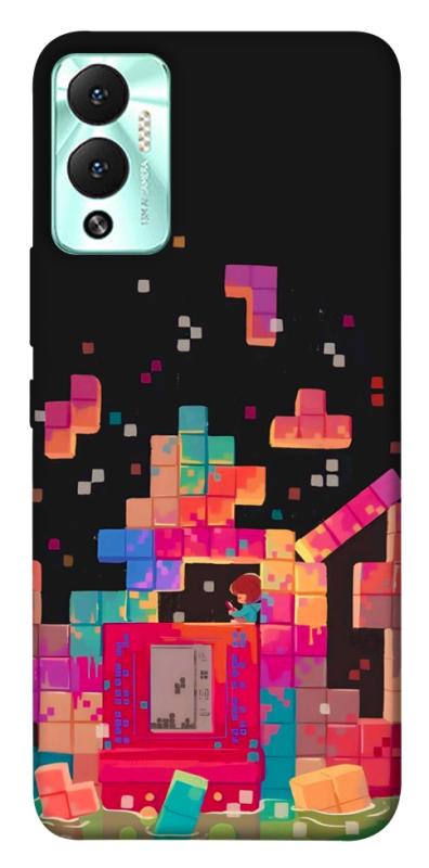 Чохол itsPrint Tetris для Infinix Hot 12 Play, ігри, купити оптом з доставкою