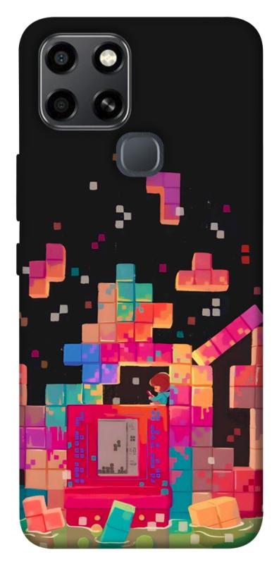 Чохол itsPrint Tetris для Infinix Smart 6, ігри, купити оптом з доставкою