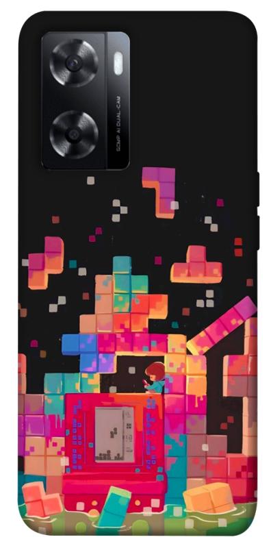 Чохол itsPrint Tetris для Oppo A57s, ігри, купити оптом з доставкою
