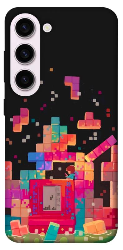 Чохол itsPrint Tetris для Samsung Galaxy S23+, ігри, купити оптом з доставкою