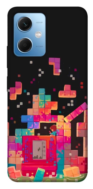 Чохол itsPrint Tetris для Xiaomi Redmi Note 12 5G, ігри, купити оптом з доставкою