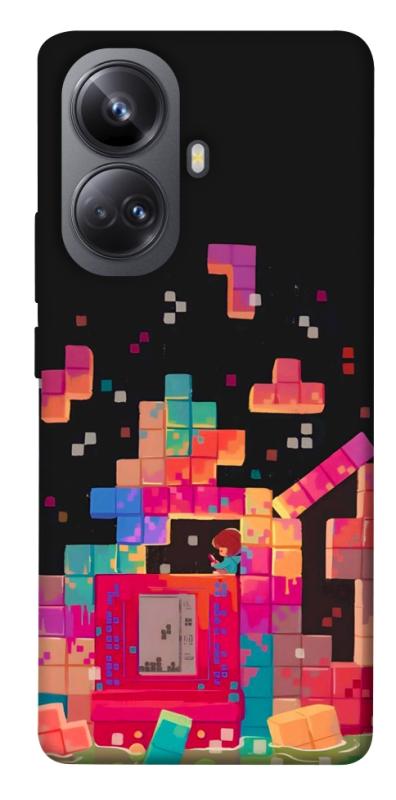 Чохол itsPrint Tetris для Realme 10 Pro+, ігри, купити оптом з доставкою