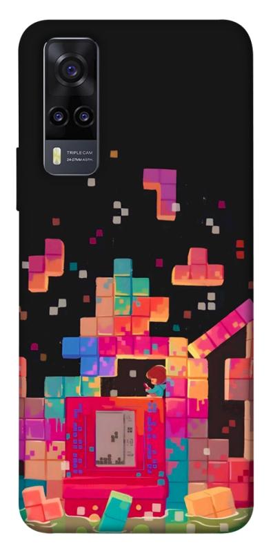 Чохол itsPrint Tetris для Vivo Y31, ігри, купити оптом з доставкою