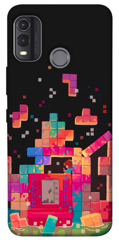 Чохол itsPrint Tetris для Nokia G11 Plus, ігри, купити оптом з доставкою