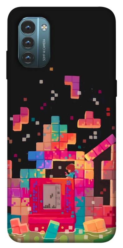 Чохол itsPrint Tetris для Nokia G21, ігри, купити оптом з доставкою
