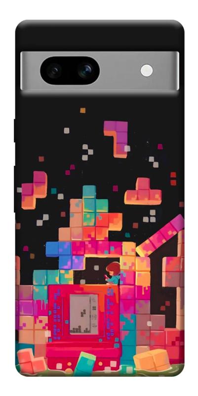 Чохол itsPrint Tetris для Google Pixel 7a, ігри, купити оптом з доставкою