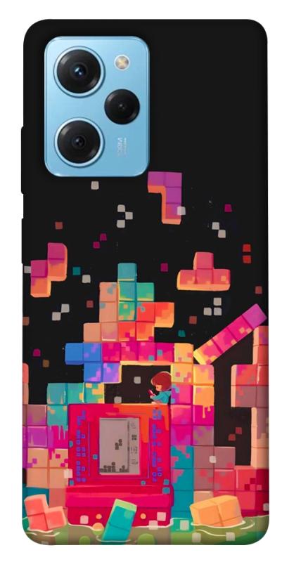 Чохол itsPrint Tetris для Xiaomi Poco X5 Pro 5G, ігри, купити оптом з доставкою